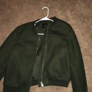 Women’s/girls Green bomber jacket